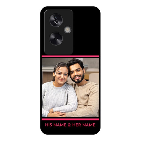 Oppo A79 5G Custom Glass Phone Case - With Add Text Design