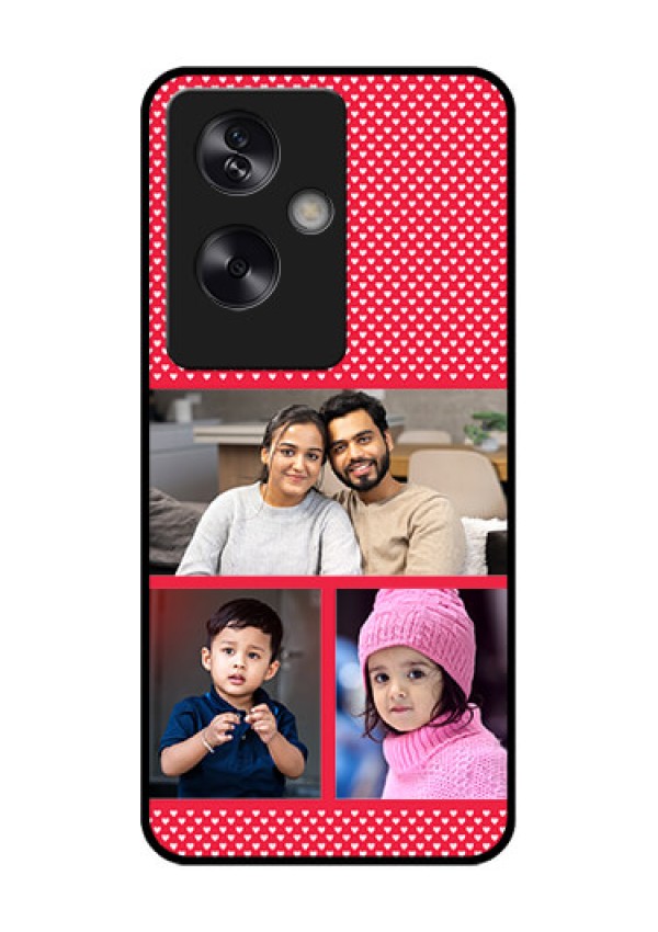 Oppo A79 5G Custom Glass Phone Case - Bulk Photo Upload Design