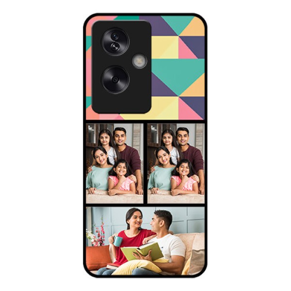 Oppo A79 5G Custom Glass Phone Case - Bulk Pic Upload Design