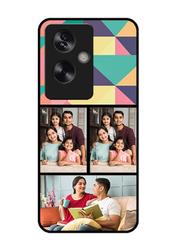 Oppo A79 5G Custom Glass Phone Case - Bulk Pic Upload Design