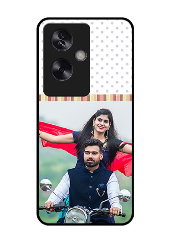 Oppo A79 5G Custom Glass Phone Case - Cute Family Design