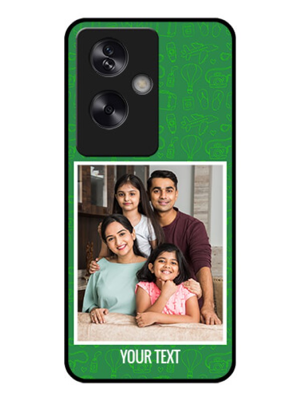 Custom Oppo A79 5G Custom Glass Phone Case - Picture Upload Design