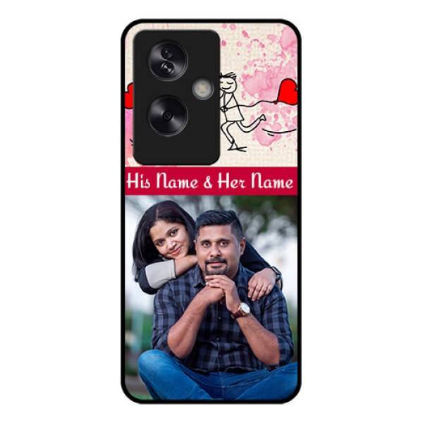 Oppo A79 5G Custom Glass Phone Case - You And Me Case Design