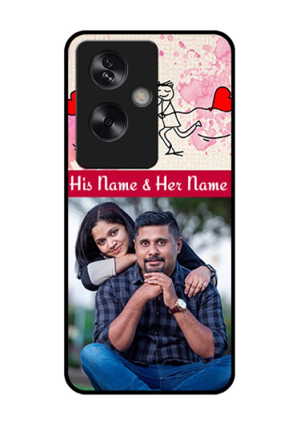 Oppo A79 5G Custom Glass Phone Case - You And Me Case Design