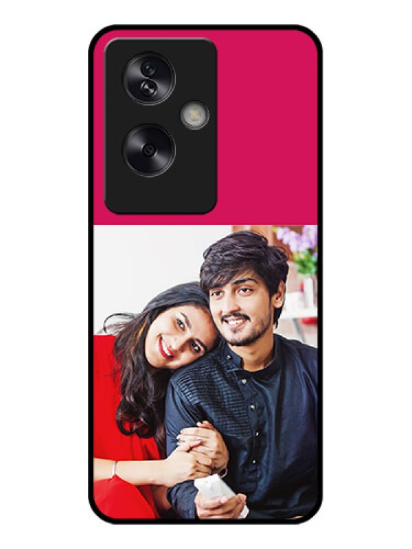 Custom Oppo A79 5G Custom Glass Phone Case - Anniversary Cover Design