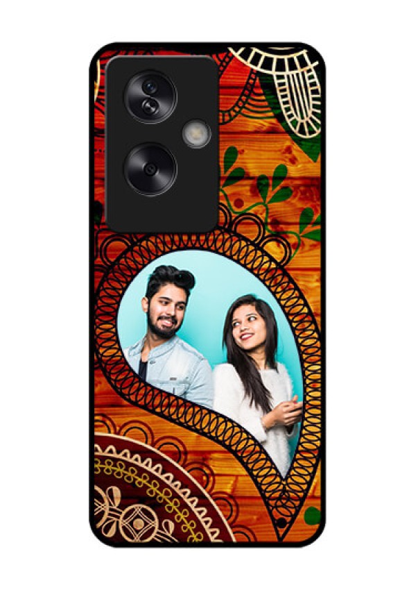 Oppo A79 5G Custom Glass Phone Case - Abstract Colorful Design
