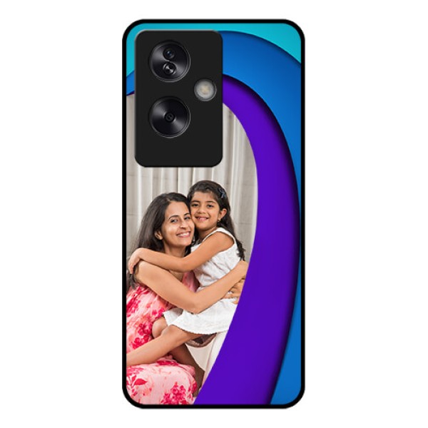 Oppo A79 5G Custom Glass Phone Case - Simple Pattern Design