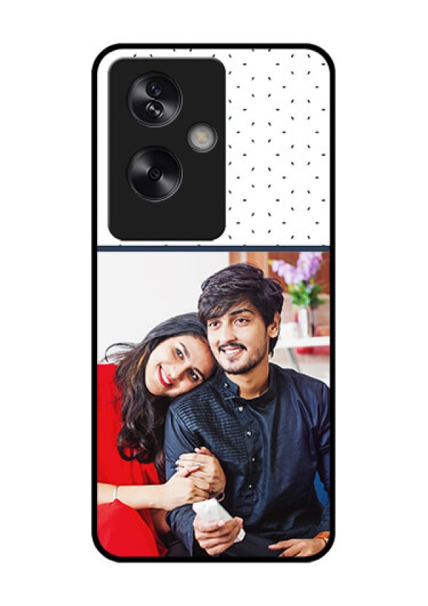 Oppo A79 5G Custom Glass Phone Case - Premium Dot Design