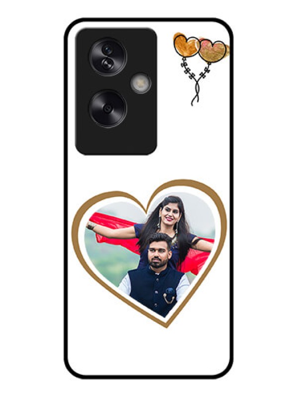 Custom Oppo A79 5G Custom Glass Phone Case - You & Me Design