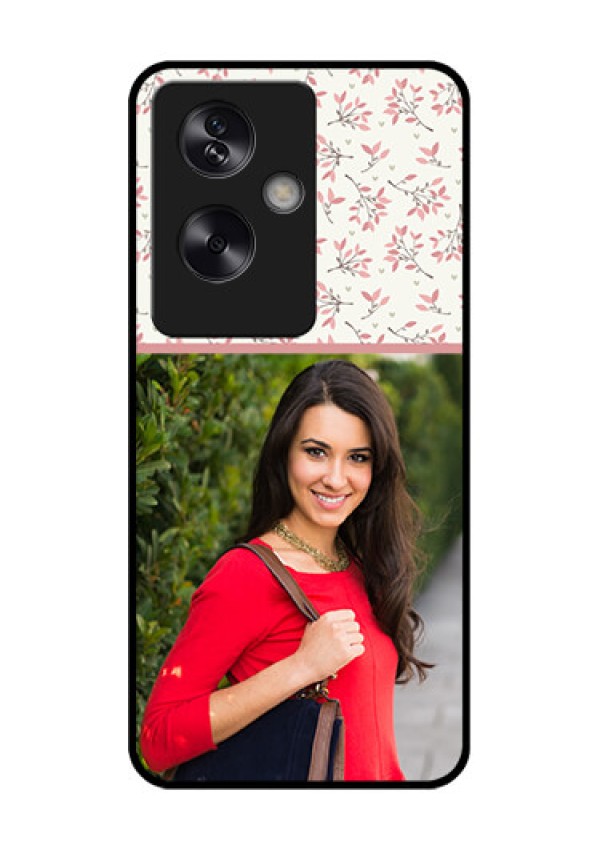 Oppo A79 5G Custom Glass Phone Case - Stunning Floral Design