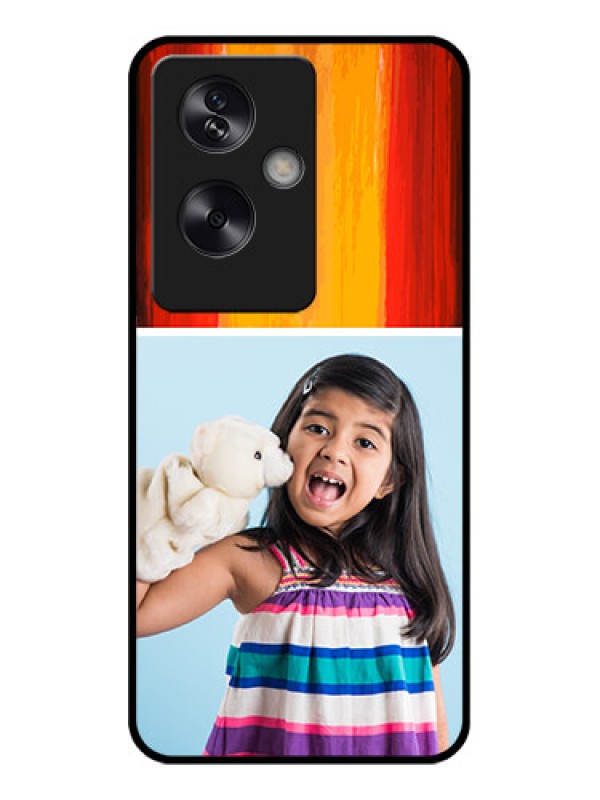 Custom Oppo A79 5G Custom Glass Phone Case - Multi Color Design