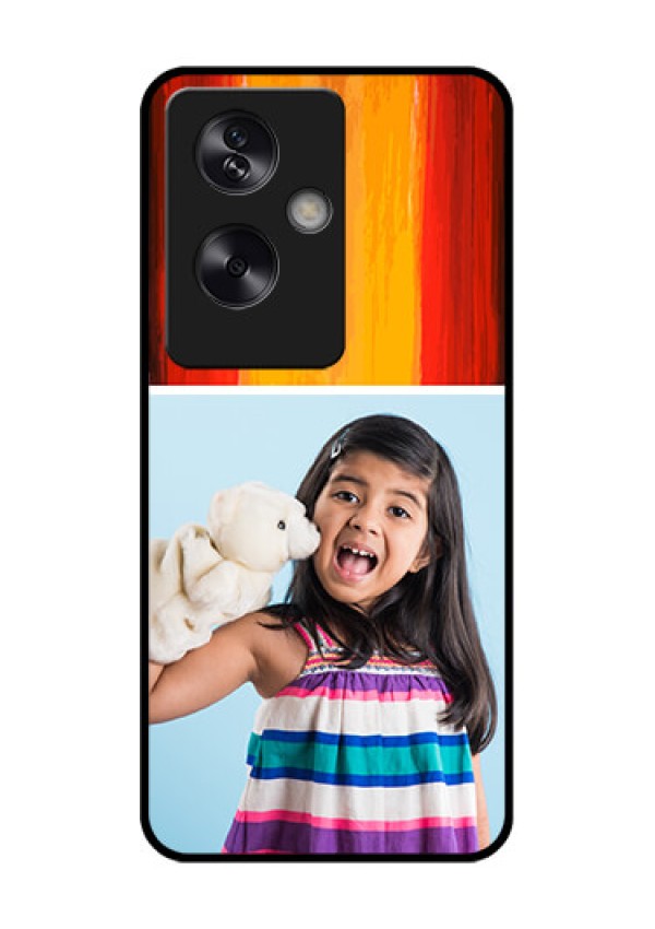 Oppo A79 5G Custom Glass Phone Case - Multi Color Design