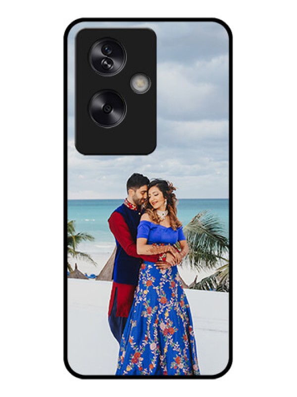 Custom Oppo A79 5G Custom Glass Phone Case - Upload Full Picture Design