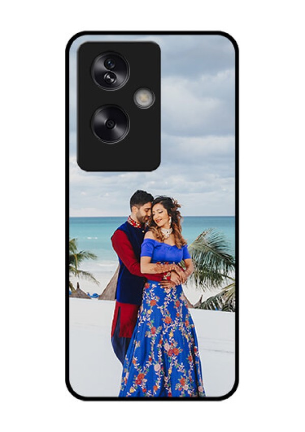 Oppo A79 5G Custom Glass Phone Case - Upload Full Picture Design