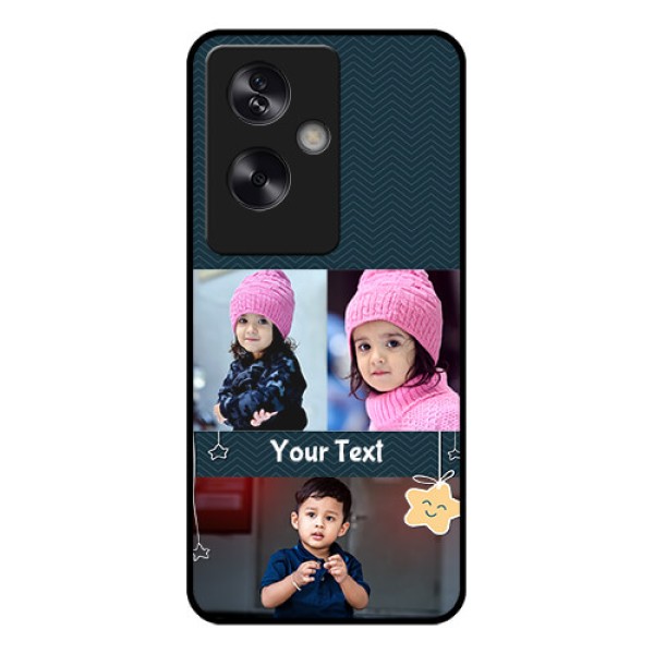 Oppo A79 5G Custom Glass Phone Case - Hanging Stars Design