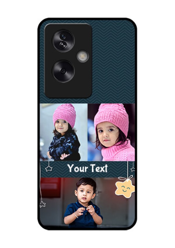Oppo A79 5G Custom Glass Phone Case - Hanging Stars Design