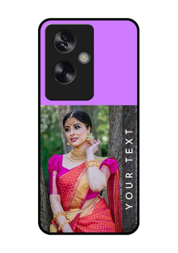 Oppo A79 5G Custom Glass Phone Case - Birthday Icons Design