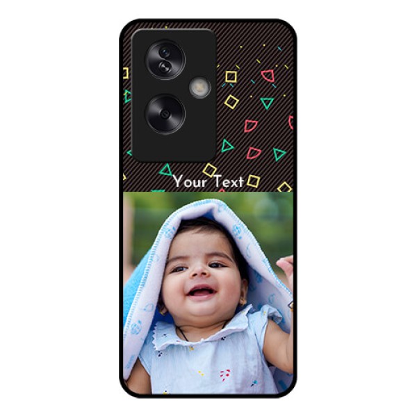 Oppo A79 5G Custom Glass Phone Case - With Confetti Birthday Design Oppo A79 5G Custom Glass Phone Case - With Confetti Birthday Design