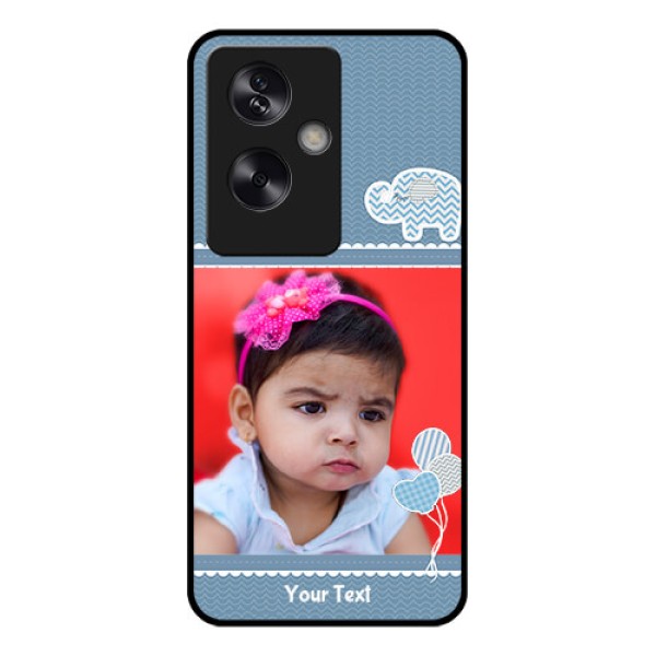 Oppo A79 5G Custom Glass Phone Case - With Kids Pattern Design Oppo A79 5G Custom Glass Phone Case - With Kids Pattern Design