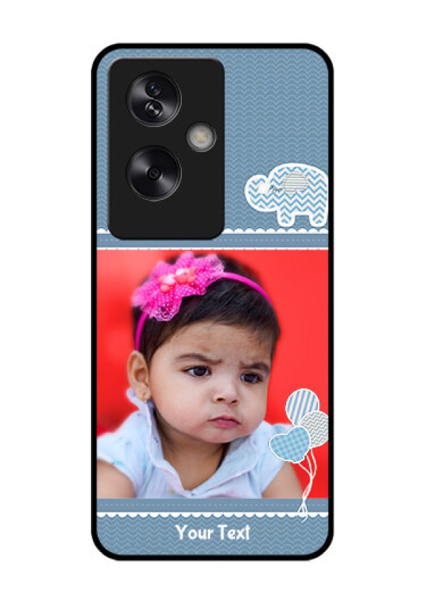 Oppo A79 5G Custom Glass Phone Case - With Kids Pattern Design