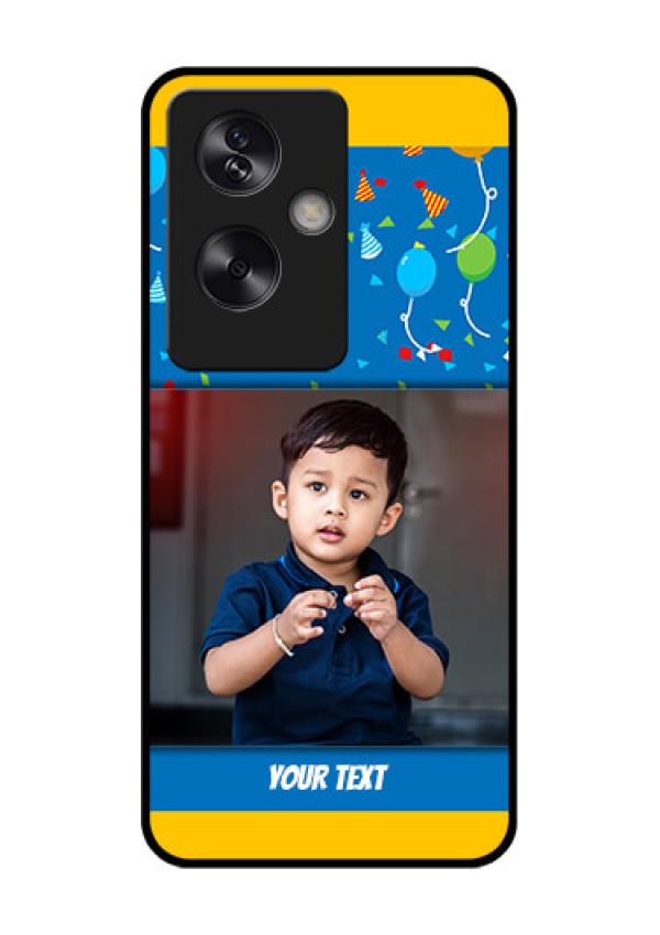 Oppo A79 5G Custom Glass Phone Case - Birthday Wishes Design