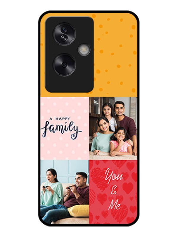 Custom Oppo A79 5G Custom Glass Phone Case - Images With Quotes Design