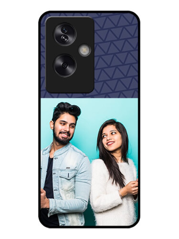 Custom Oppo A79 5G Custom Glass Phone Case - With Best Friends Design