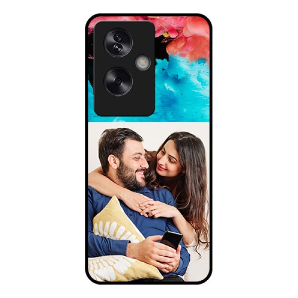 Oppo A79 5G Custom Glass Phone Case - Quote With Acrylic Painting Design Oppo A79 5G Custom Glass Phone Case - Quote With Acrylic Painting Design