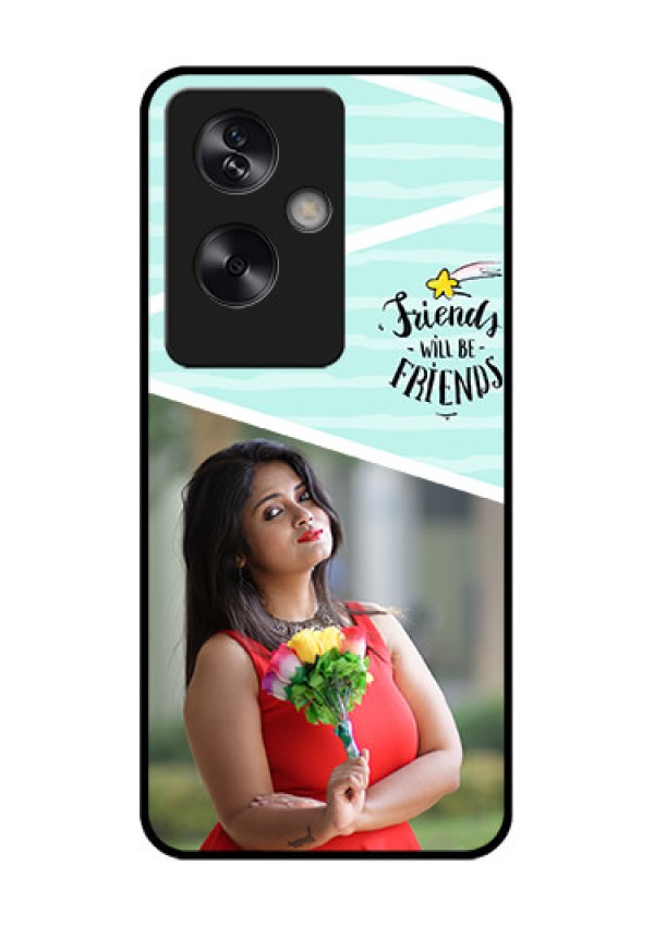 Oppo A79 5G Custom Glass Phone Case - Friends Picture Icon Design