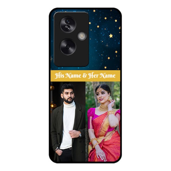 Oppo A79 5G Custom Glass Phone Case - Galaxy Stars Backdrop Design Oppo A79 5G Custom Glass Phone Case - Galaxy Stars Backdrop Design