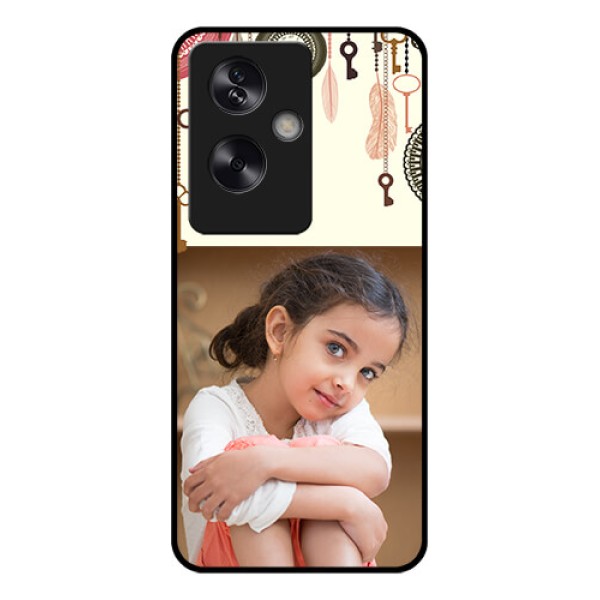 Oppo A79 5G Custom Glass Phone Case - Boho Style Design