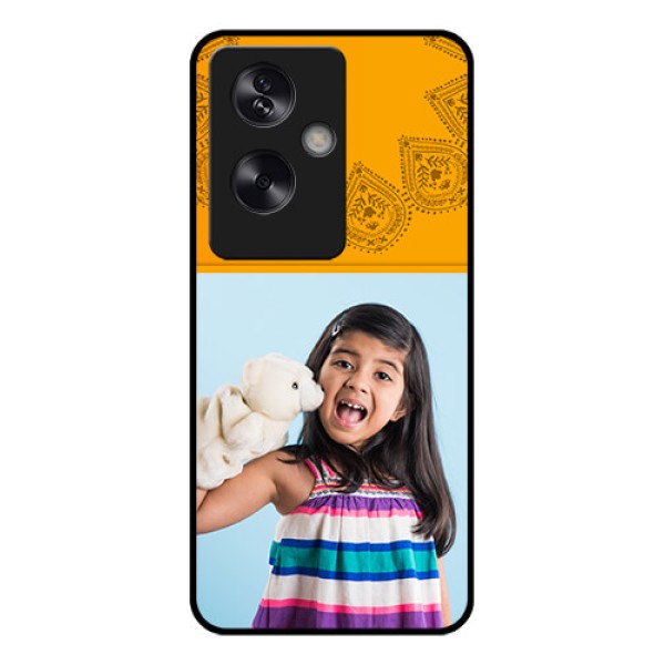 Oppo A79 5G Custom Glass Phone Case - Photo Wedding Design