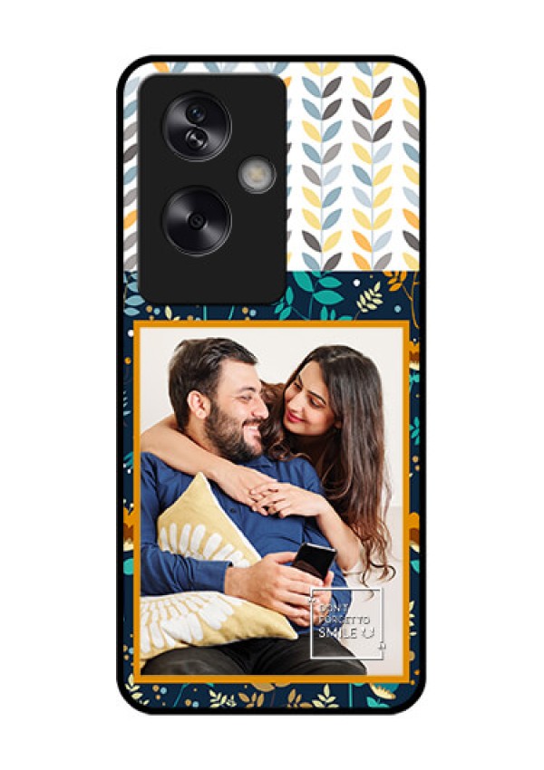 Oppo A79 5G Custom Glass Phone Case - Pattern Design