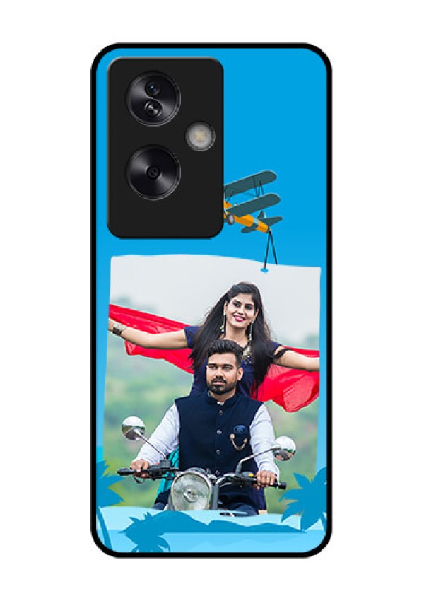 Oppo A79 5G Custom Glass Phone Case - Traveller Design