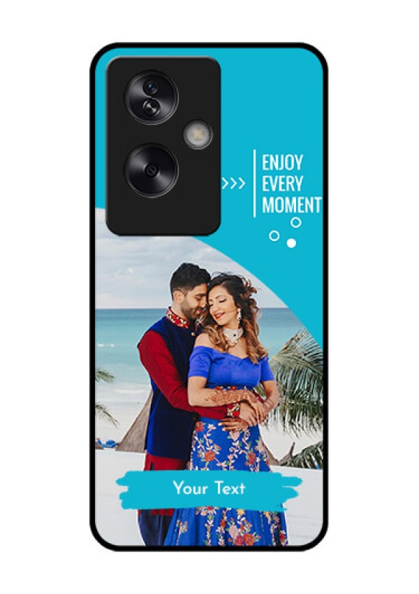 Oppo A79 5G Custom Glass Phone Case - Happy Moment Design