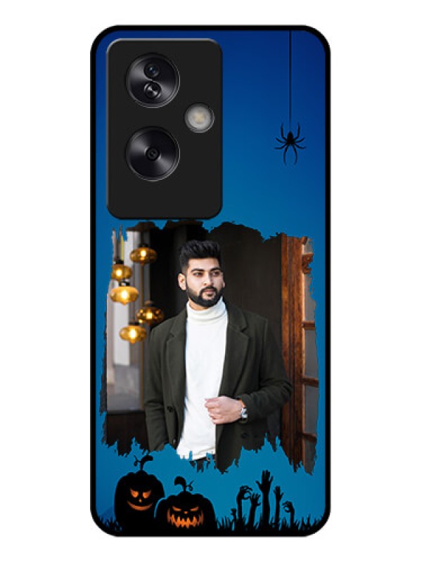 Custom Oppo A79 5G Custom Glass Phone Case - With Pro Halloween Design