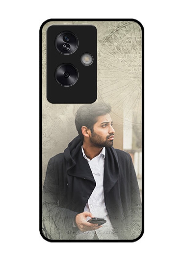 Oppo A79 5G Custom Glass Phone Case - With Vintage Design