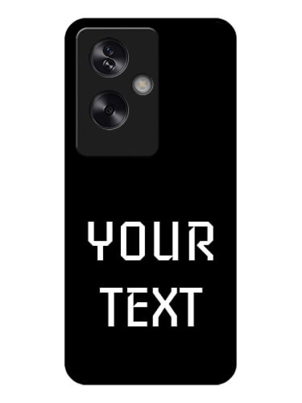 Custom Oppo A79 5G Custom Glass Phone Case - Your Name Design