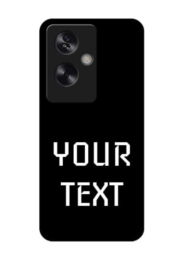 Oppo A79 5G Custom Glass Phone Case - Your Name Design