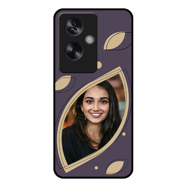 Oppo A79 5G Custom Glass Phone Case - Falling Leaf Design