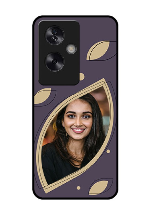 Oppo A79 5G Custom Glass Phone Case - Falling Leaf Design
