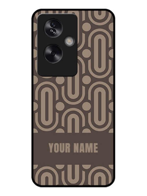Custom Oppo A79 5G Custom Glass Phone Case - Captivating Zero Pattern Design