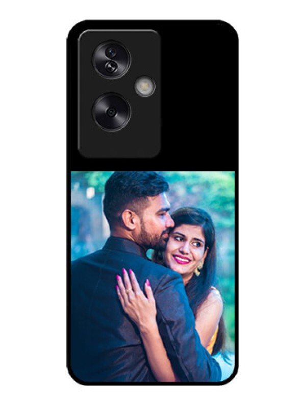 Custom Oppo A79 5G Custom Glass Phone Case - Upload Full Picture With Custom Color Design