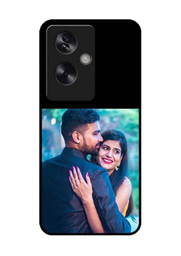 Oppo A79 5G Custom Glass Phone Case - Upload Full Picture With Custom Color Design