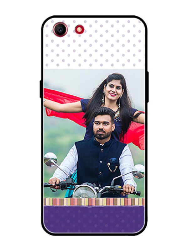 Custom Oppo A83 Photo Printing on Glass Case  - Cute Family Design