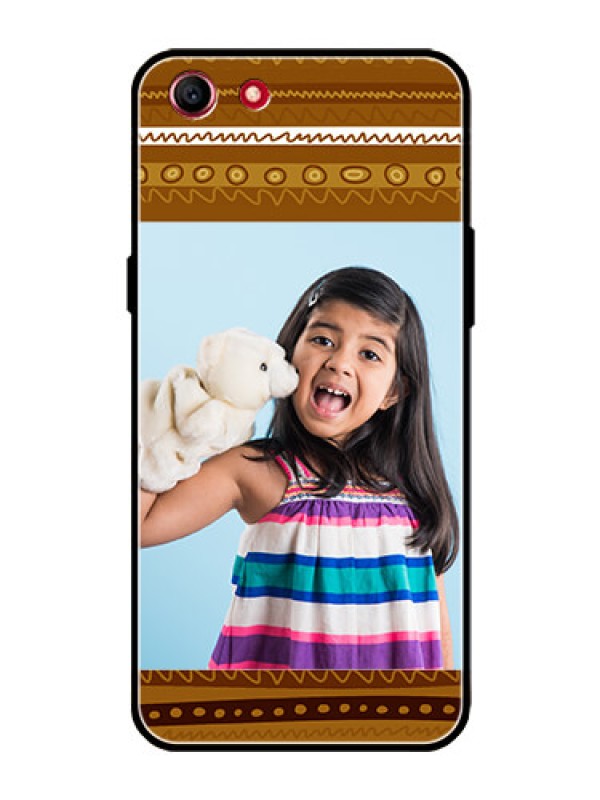 Custom Oppo A83 Custom Glass Phone Case  - Friends Picture Upload Design 
