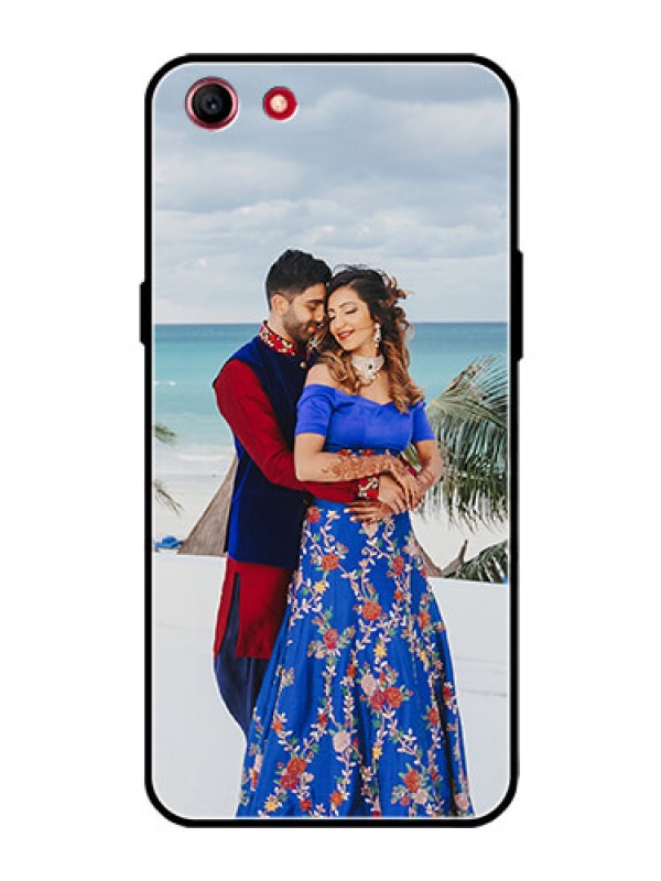 Custom Oppo A83 Photo Printing on Glass Case  - Upload Full Picture Design