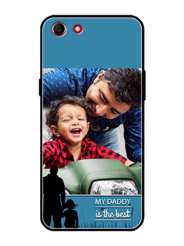 Custom Oppo A83 Custom Glass Mobile Case  - Best dad design 