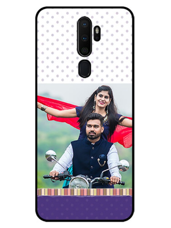 Custom Oppo A9 2020 Photo Printing on Glass Case  - Cute Family Design