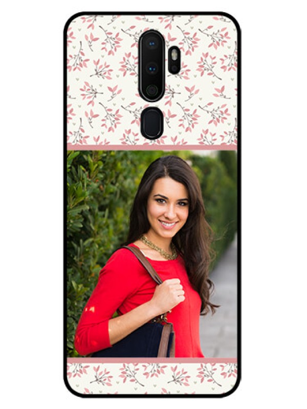 Custom Oppo A9 2020 Custom Glass Phone Case  - Premium Floral Design